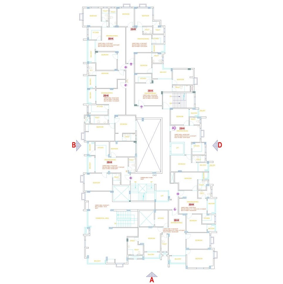 First Floor Plan – Residential Layout