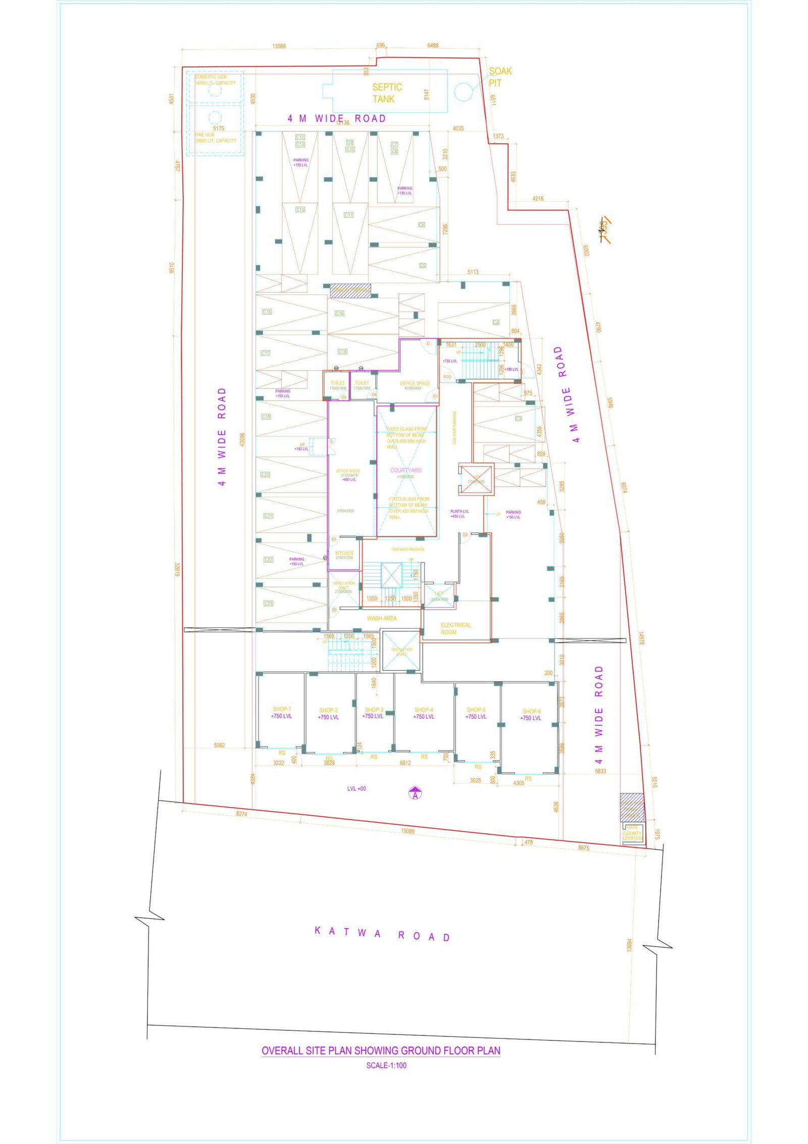 Ground Floor Plan – Overall Site Layout